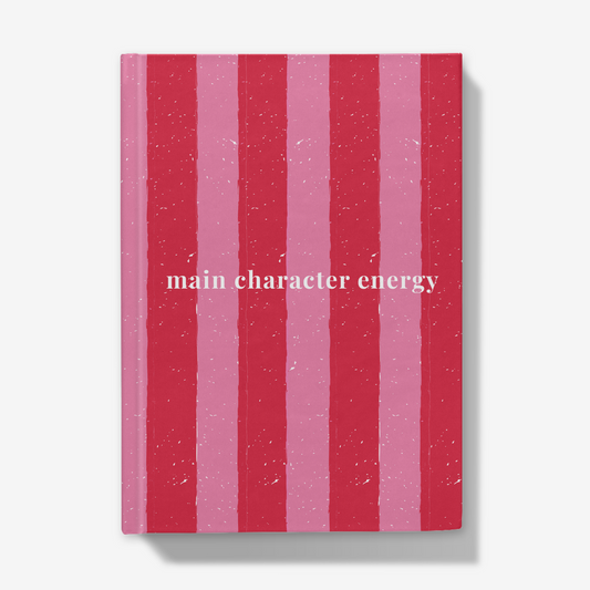 Main Character Energy Notebook